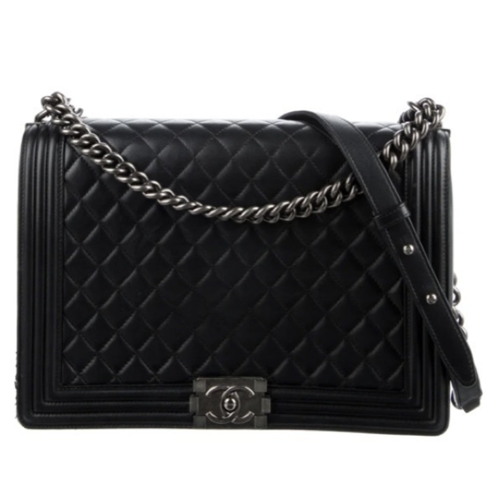 ISO to trade only Xl caviar black Chanel boy bag